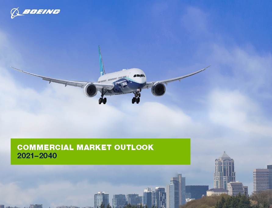Press release Optimistic Boeing brings to the market a reassuring